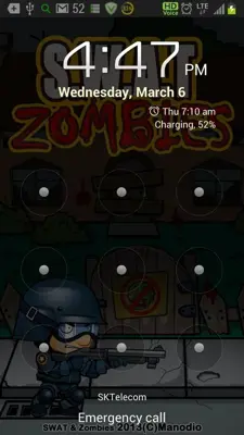 SWAT & Zombie Wallpaper android App screenshot 0